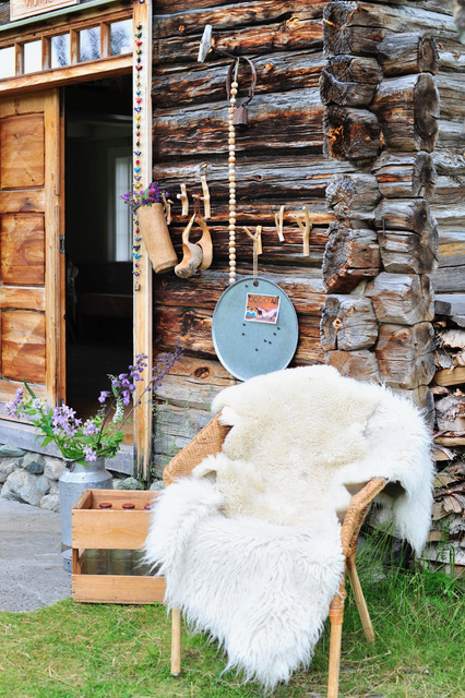 Inspirasjon til uterom med lune soner og harmonisk uttrykk.